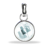 Single Birthstone Charm - Silver