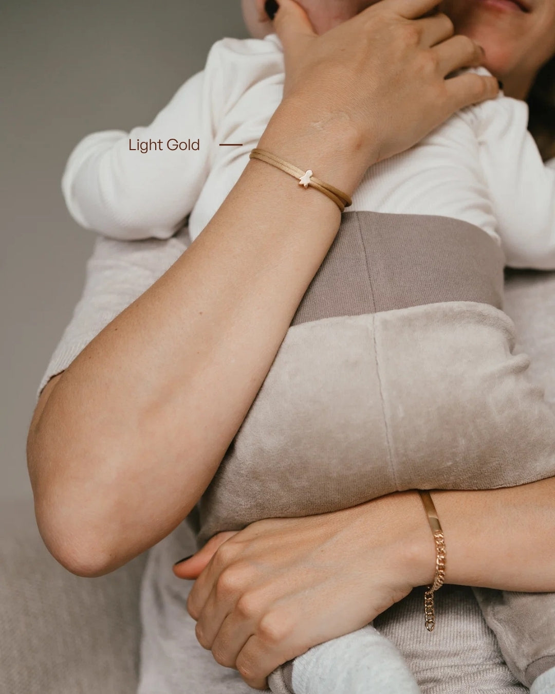 PROUD MOM Armband - Verguld - Gepersonaliseerde Armband