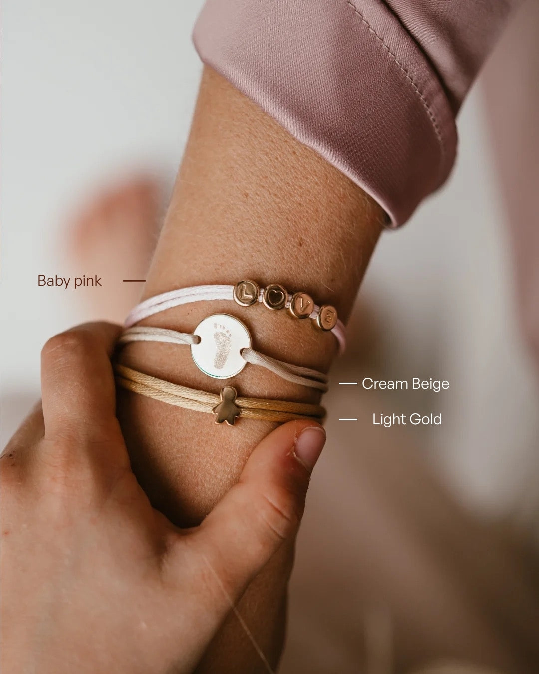PROUD MOM Armband - Verguld - Gepersonaliseerde Armband