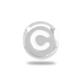Charm Perle Initiale - Argent Massif 925