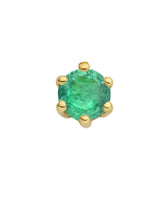 Sliding Birthstone Charm - Gold Plated
