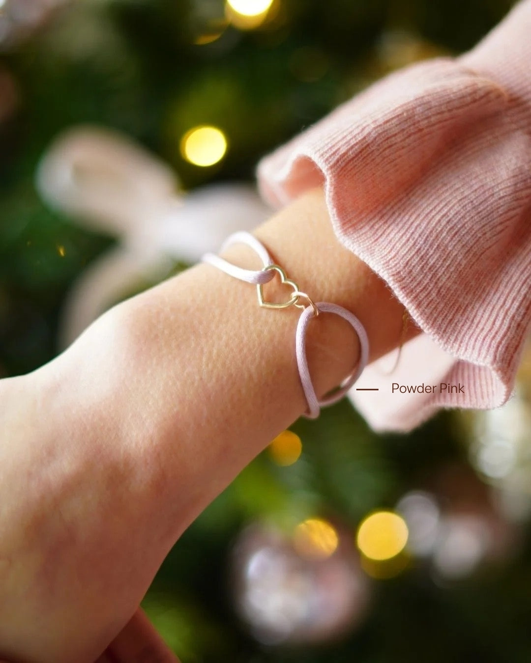 14k Double Heart Armband - Gepersonaliseerde Armband