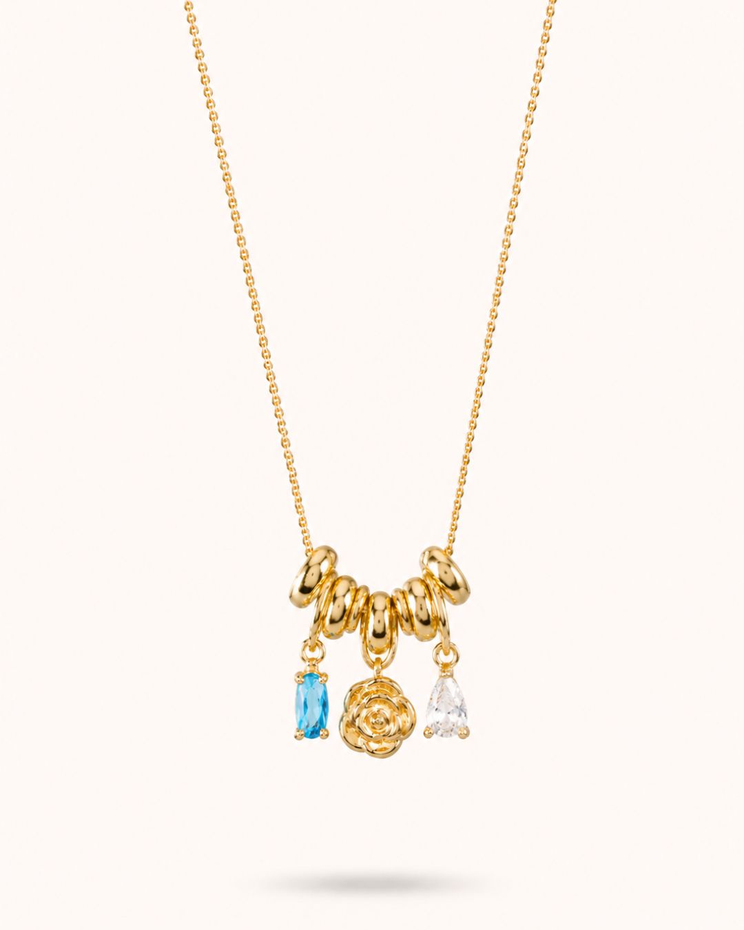 Create Your Own Bedelketting - Verguld - Gepersonaliseerde Ketting