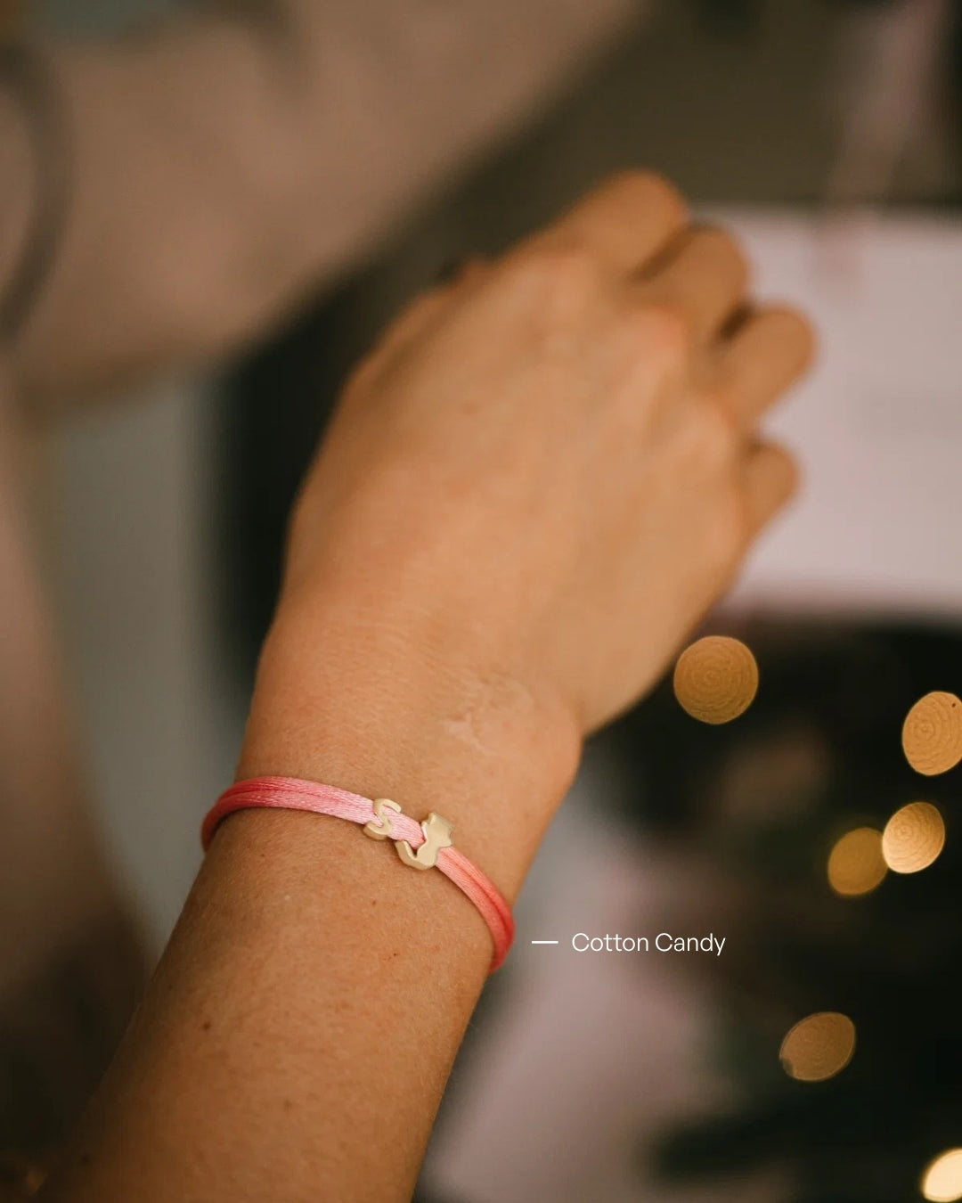 PROUD MOM Letter Armband - Verguld - Gepersonaliseerde Armband