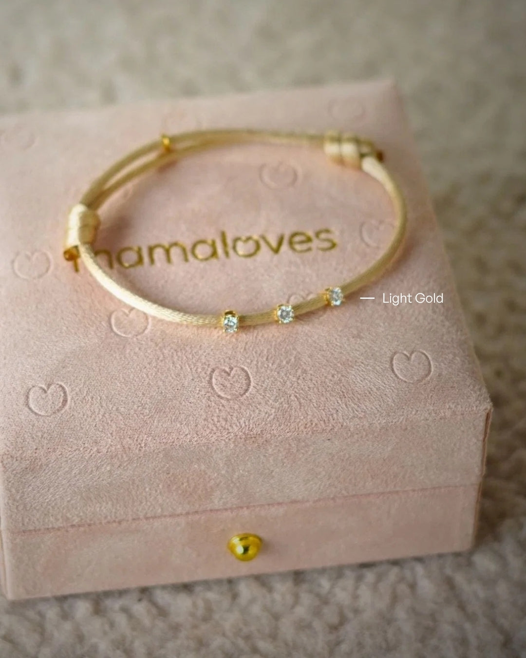 14k Family Diamond Armband — Midi - Gepersonaliseerde Armband
