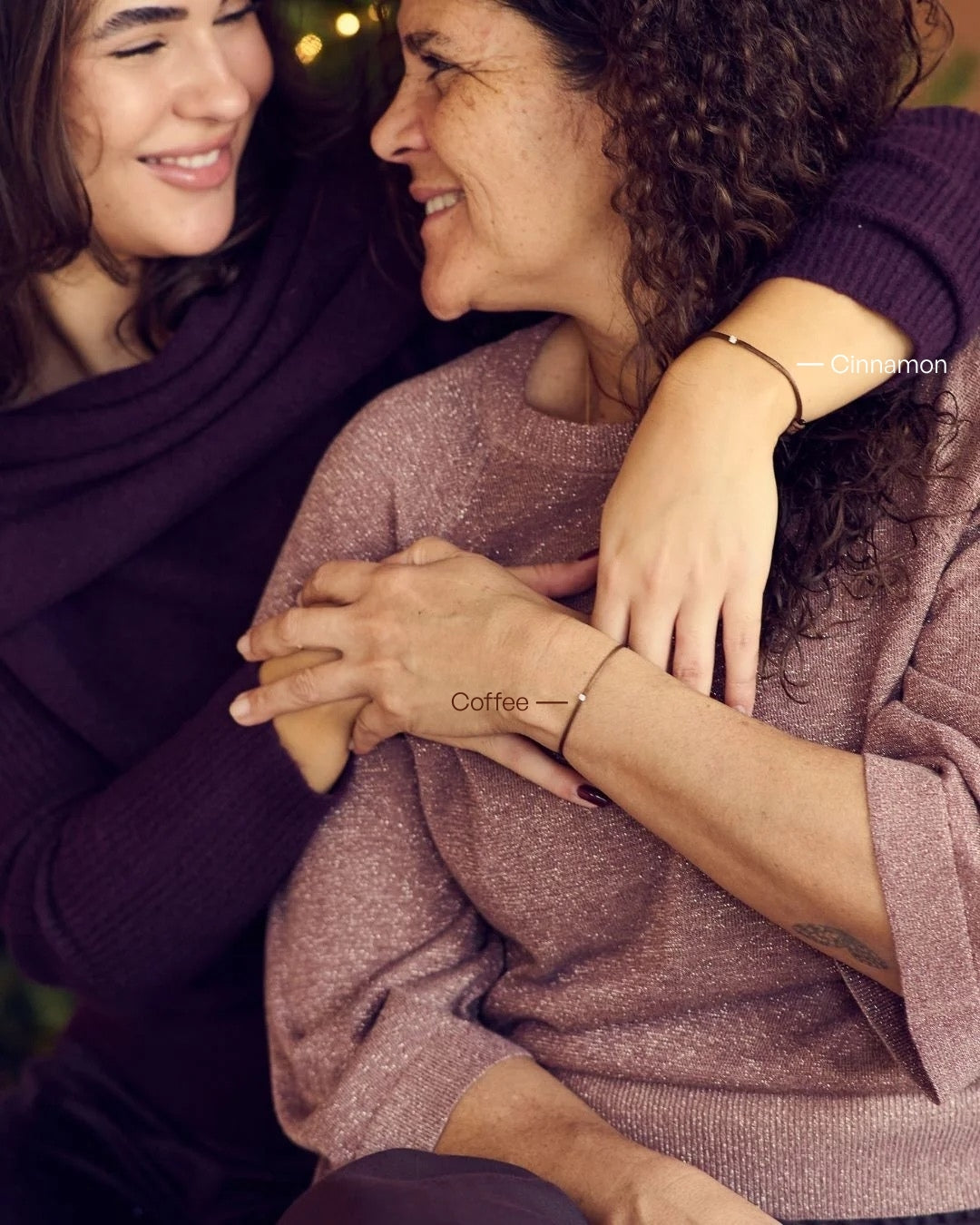 14k Family Diamond Armband — Midi - Gepersonaliseerde Armband