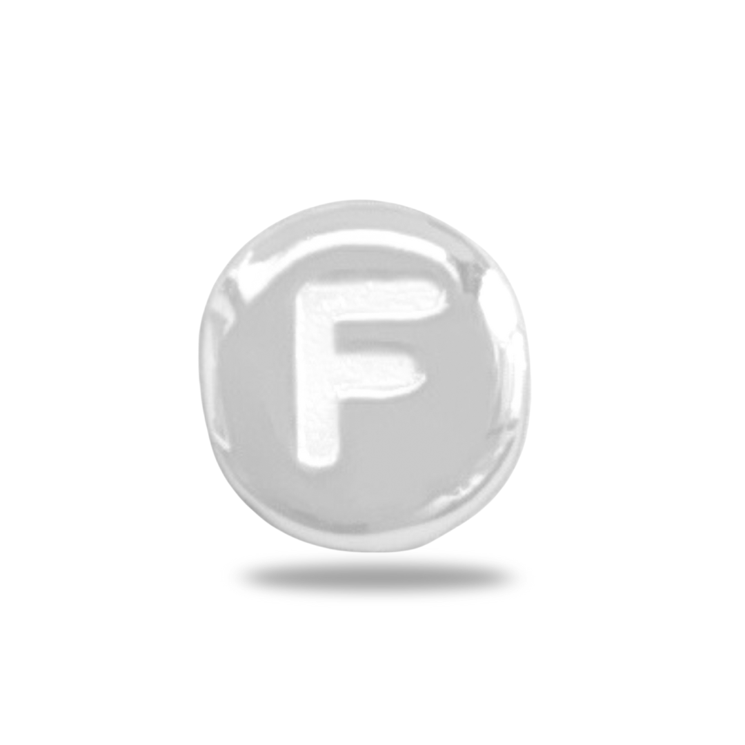 Charm Perle Initiale - Argent Massif 925