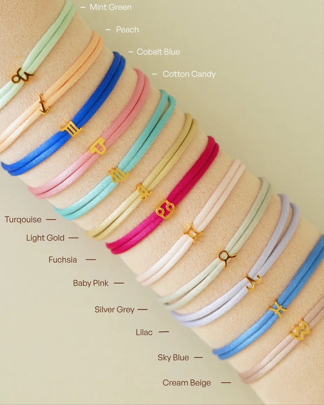 Bracelet Zodiac - Plaqué Or