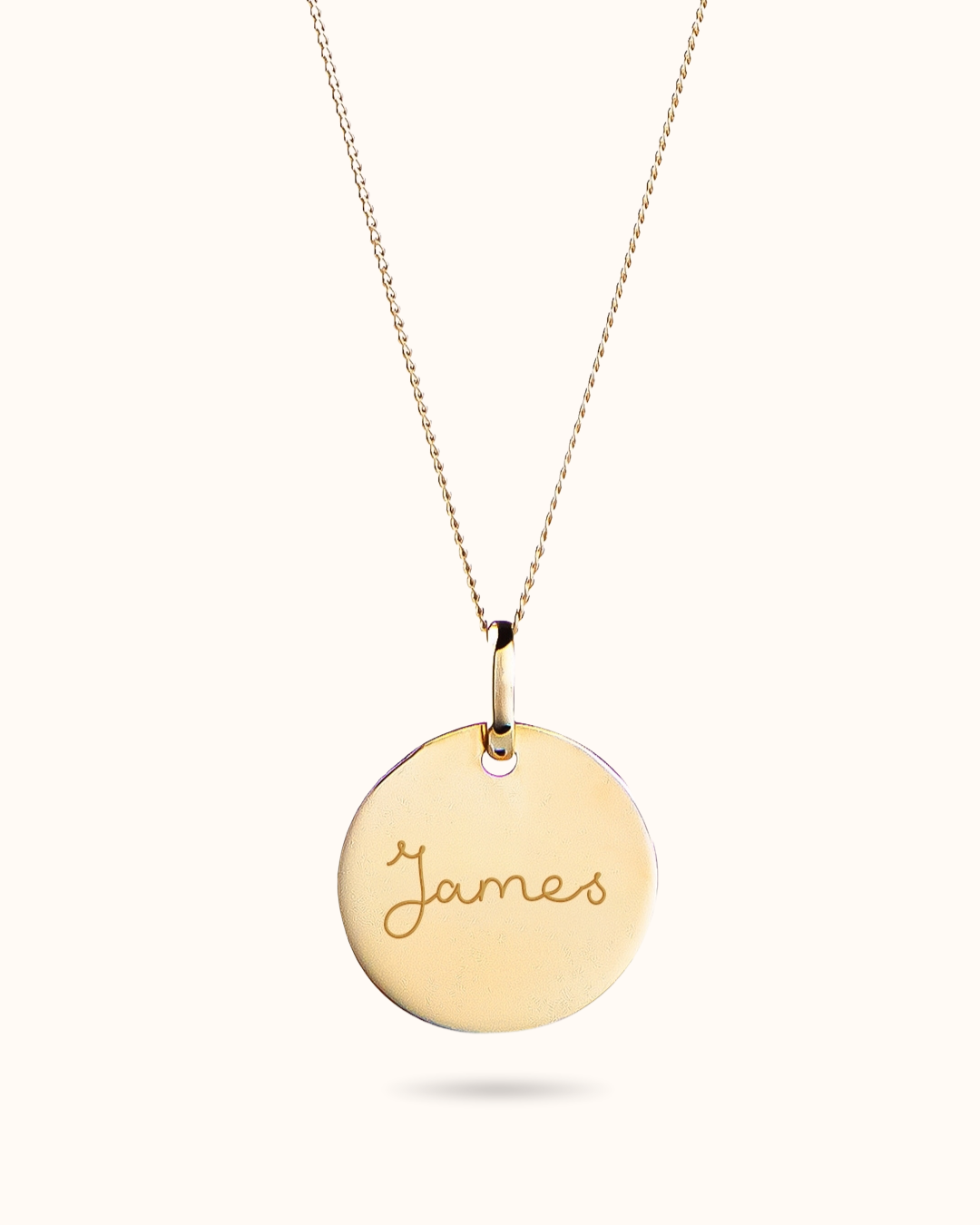 9k Coin Necklace - 9 carat