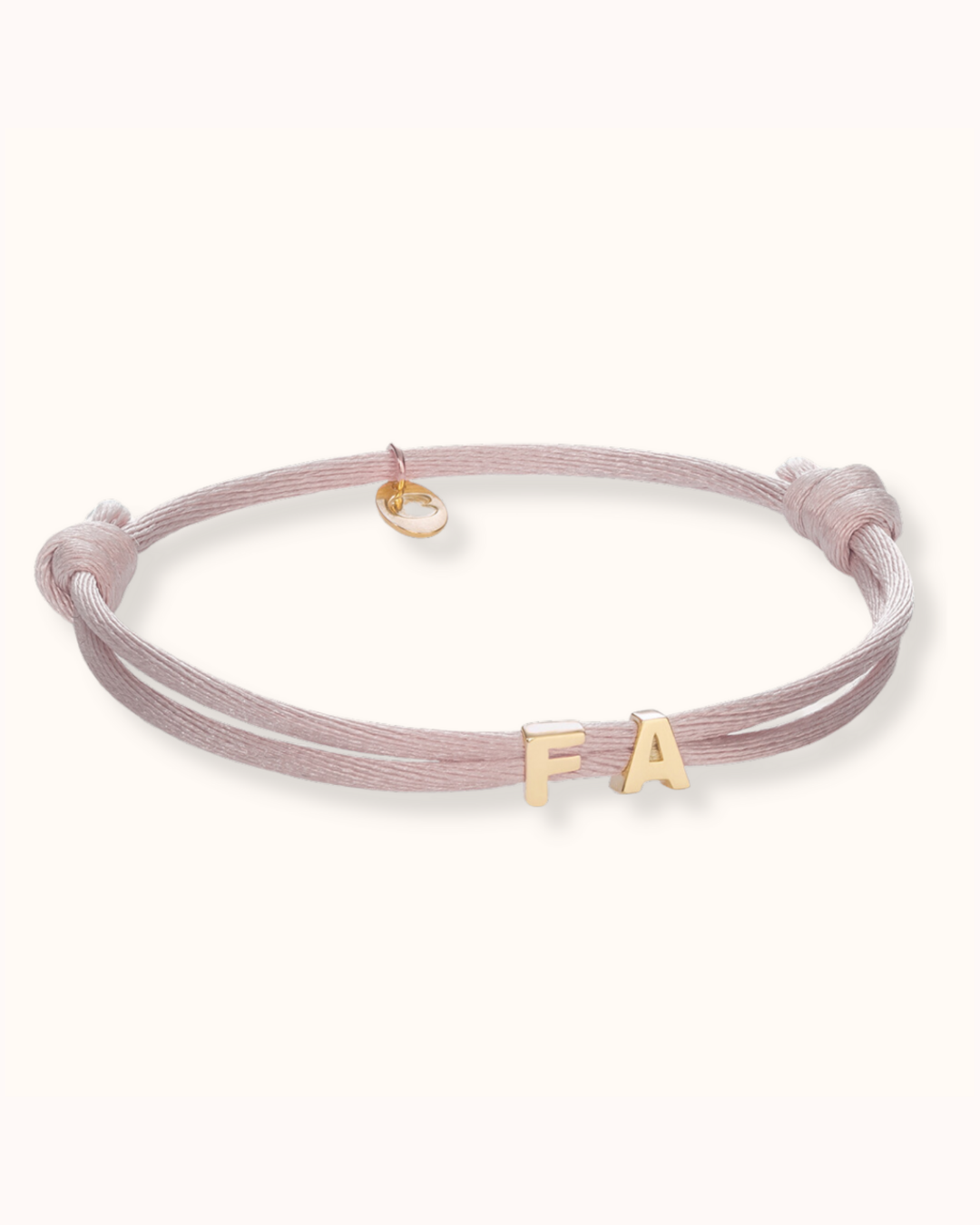 9k Letter Bracelet - 9k Gold
