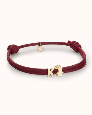 9k PROUD MOM Letter Bracelet – 9 Carat