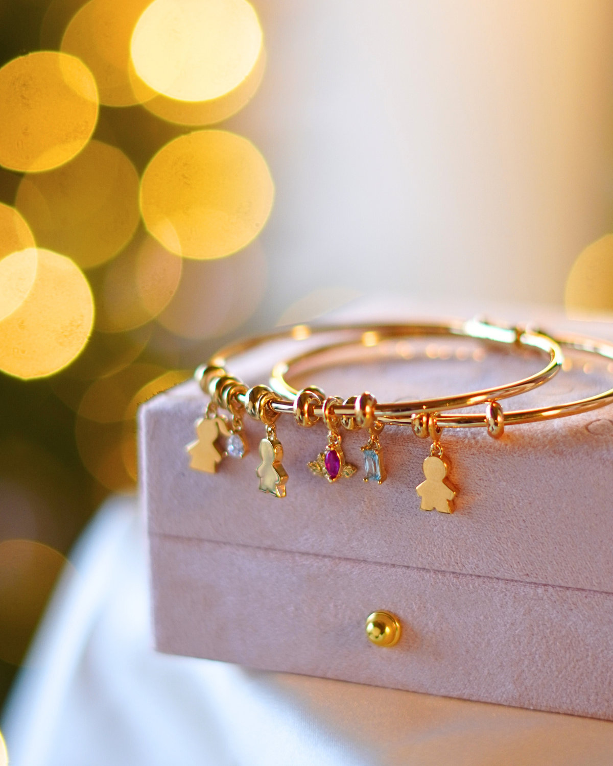 Create Your Own Bangle - Gold plated