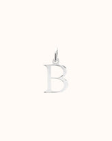 Alphabet letter bedel - Zilver