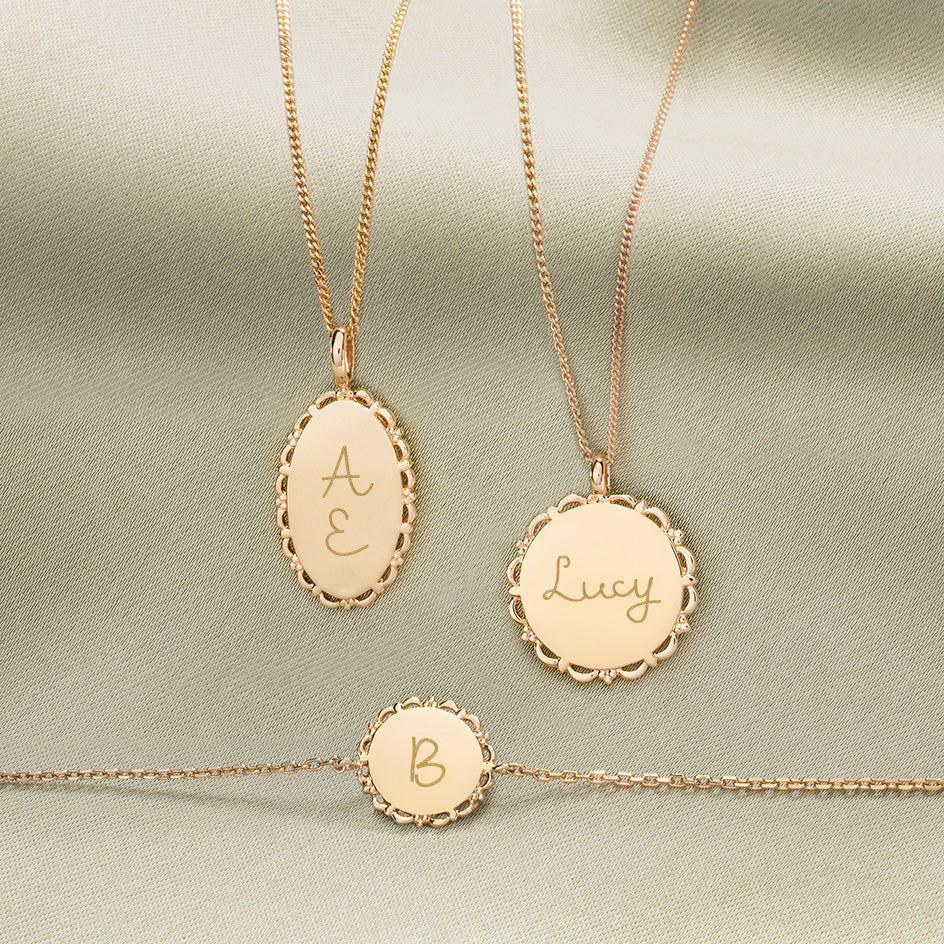 Vintage Ketting - 18k Verguld