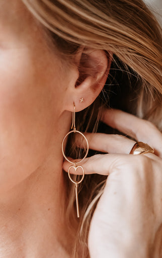 MAMALOVES Signature Oorbellen -  Verguld