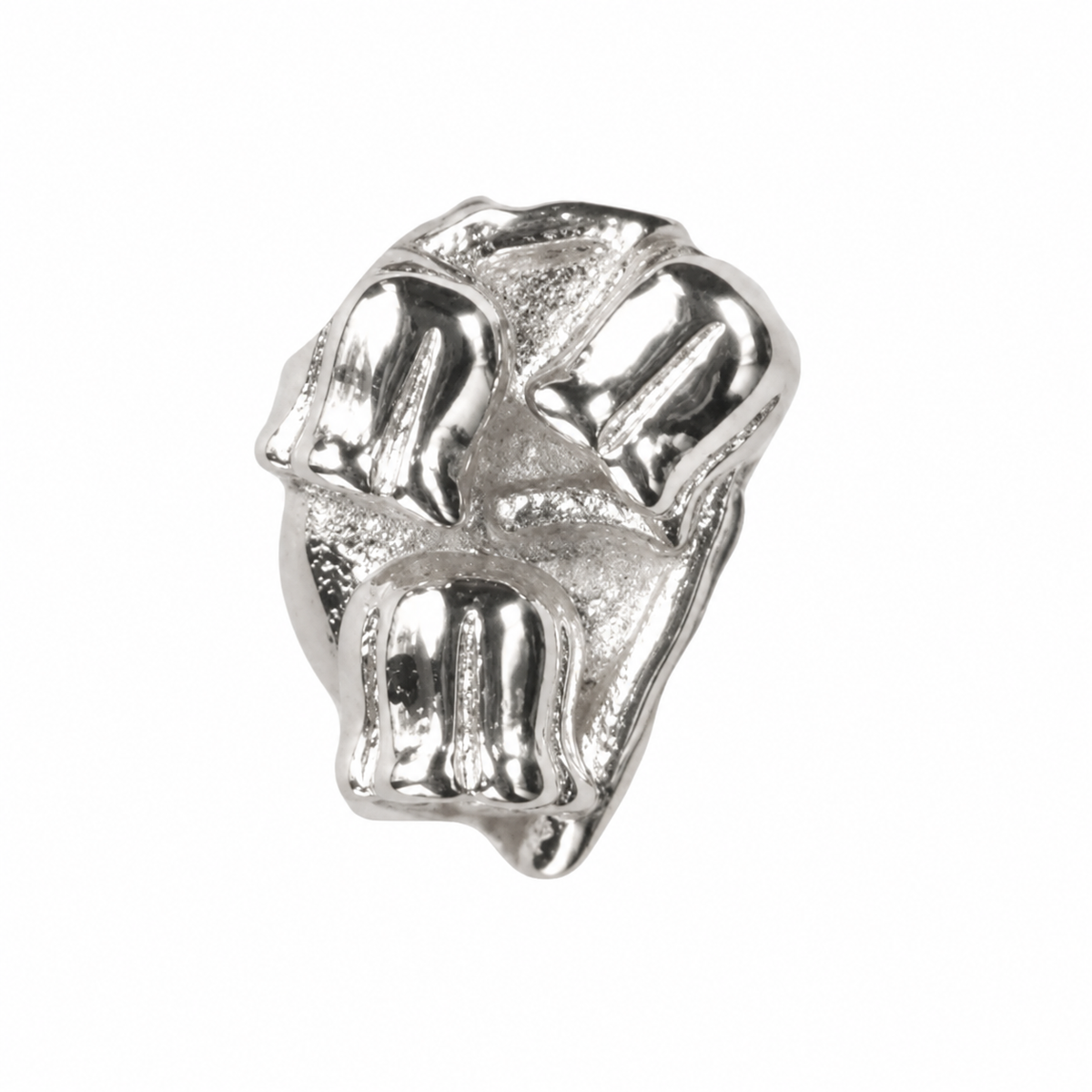 Breloque individuelle coulissante fleur de naissance – Argent sterling 925