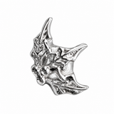 Breloque individuelle coulissante fleur de naissance – Argent sterling 925