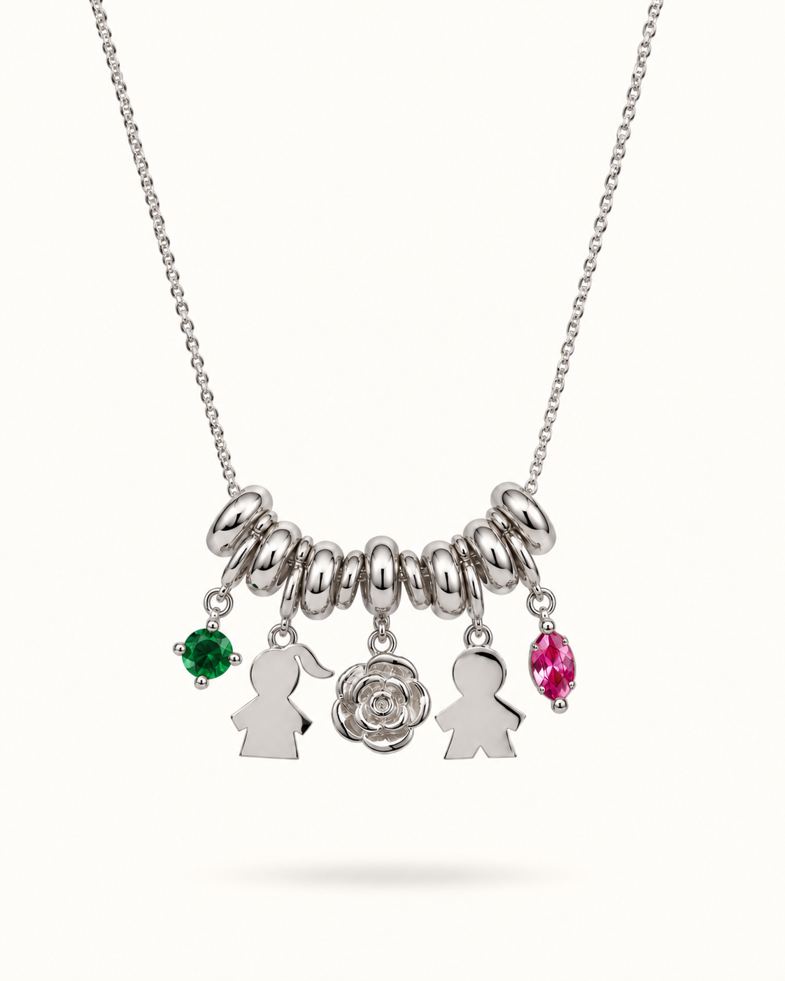 Create Your Own Bedelketting - Zilver - Gepersonaliseerde Ketting