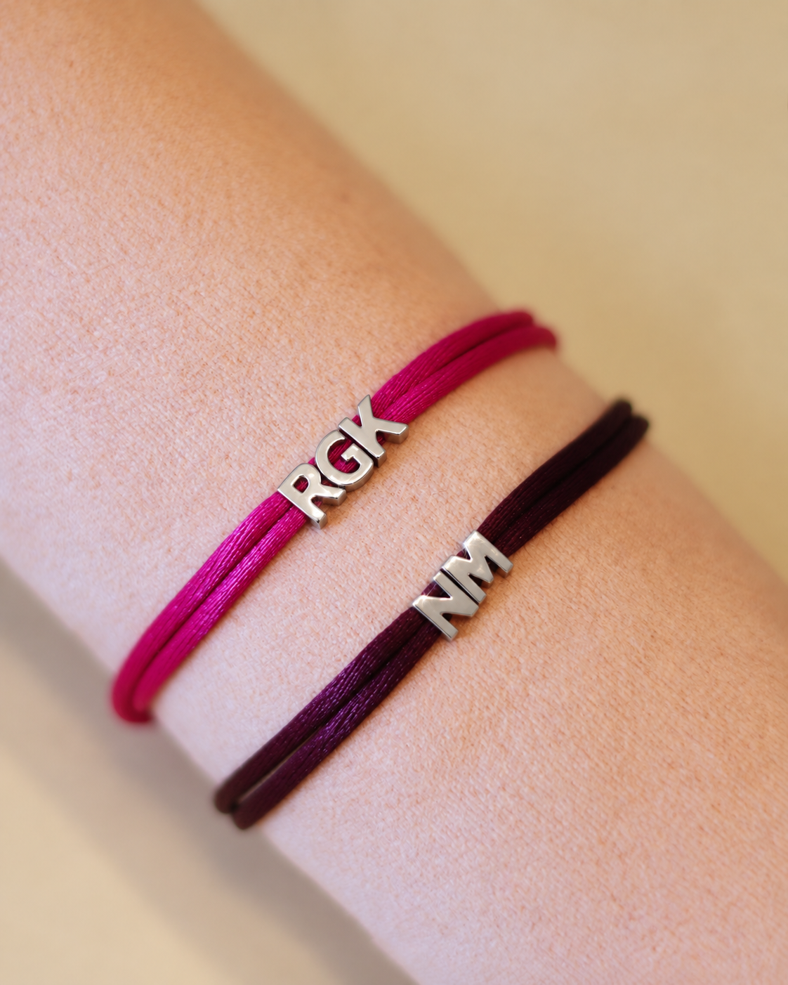 Letter Armband - Zilver - Gepersonaliseerde Armband