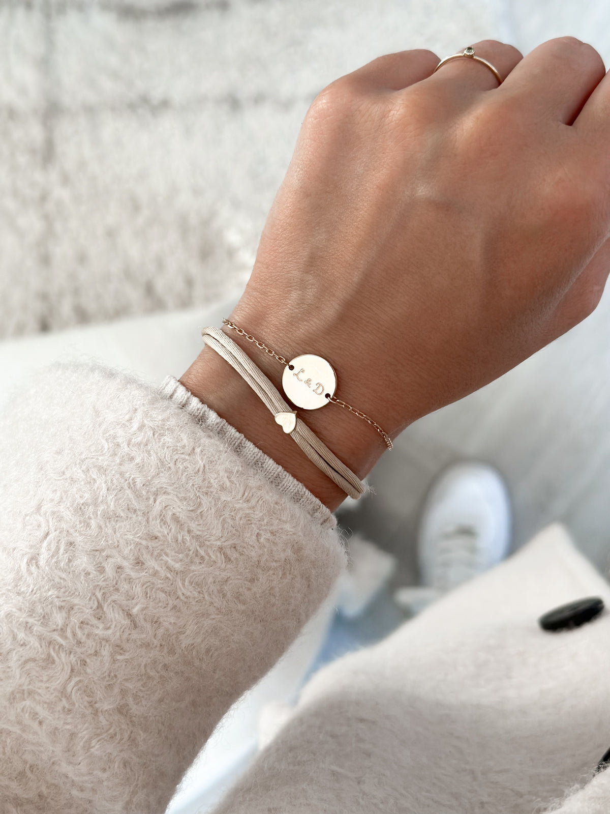 Coin Armband - 18k Verguld