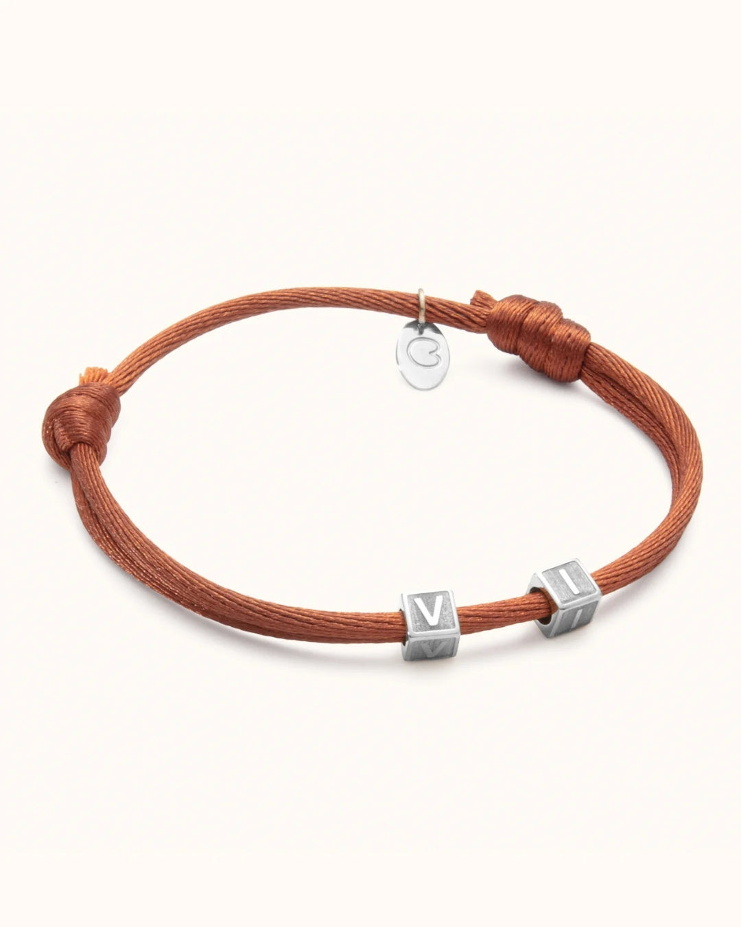 Reparatur Service Family Cube Armband - Edelstahl Silber