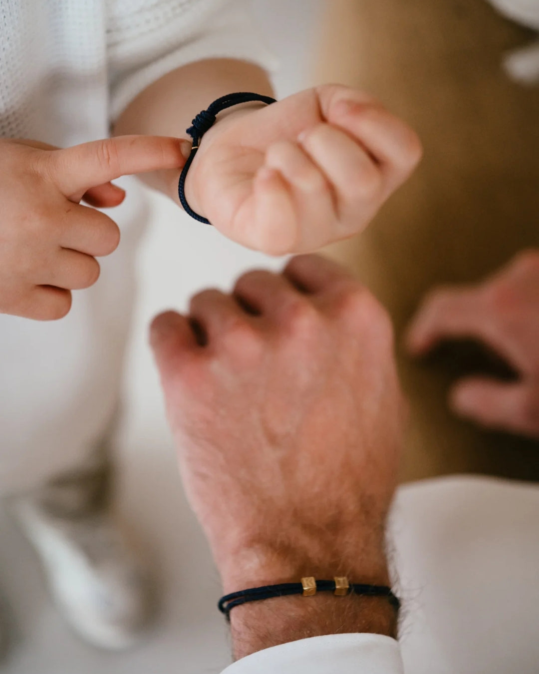 Renouer le bracelet Family Cube - RVS argenté
