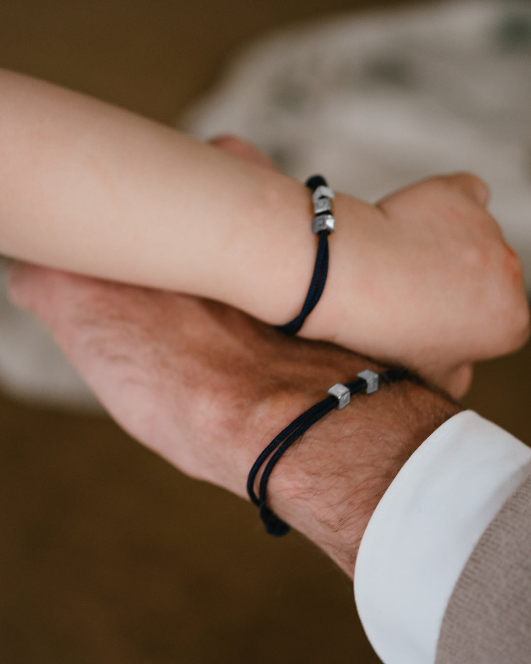 Renouer le bracelet Family Cube - RVS argenté