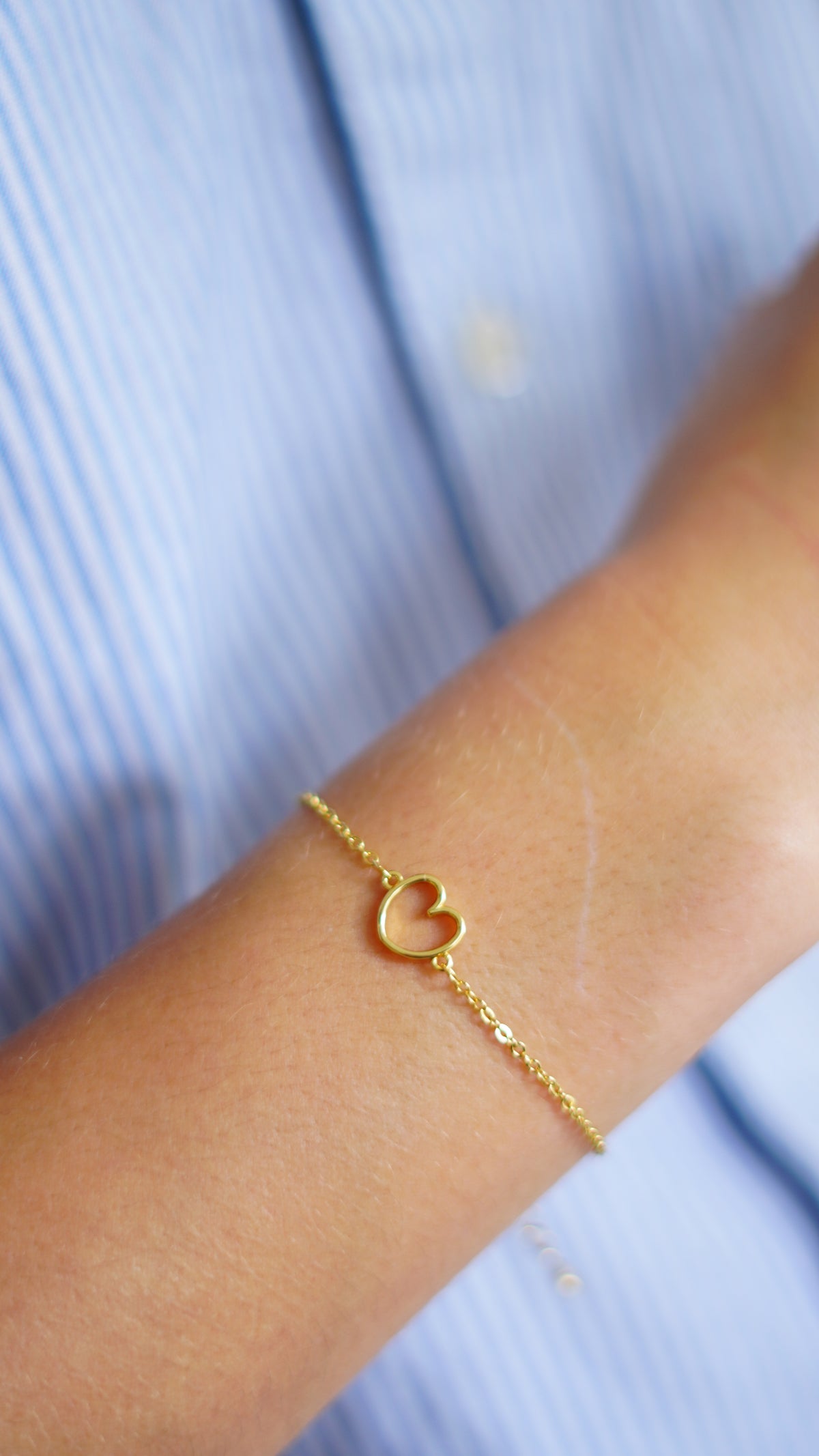 MAMALOVES Heart Armband - Verguld