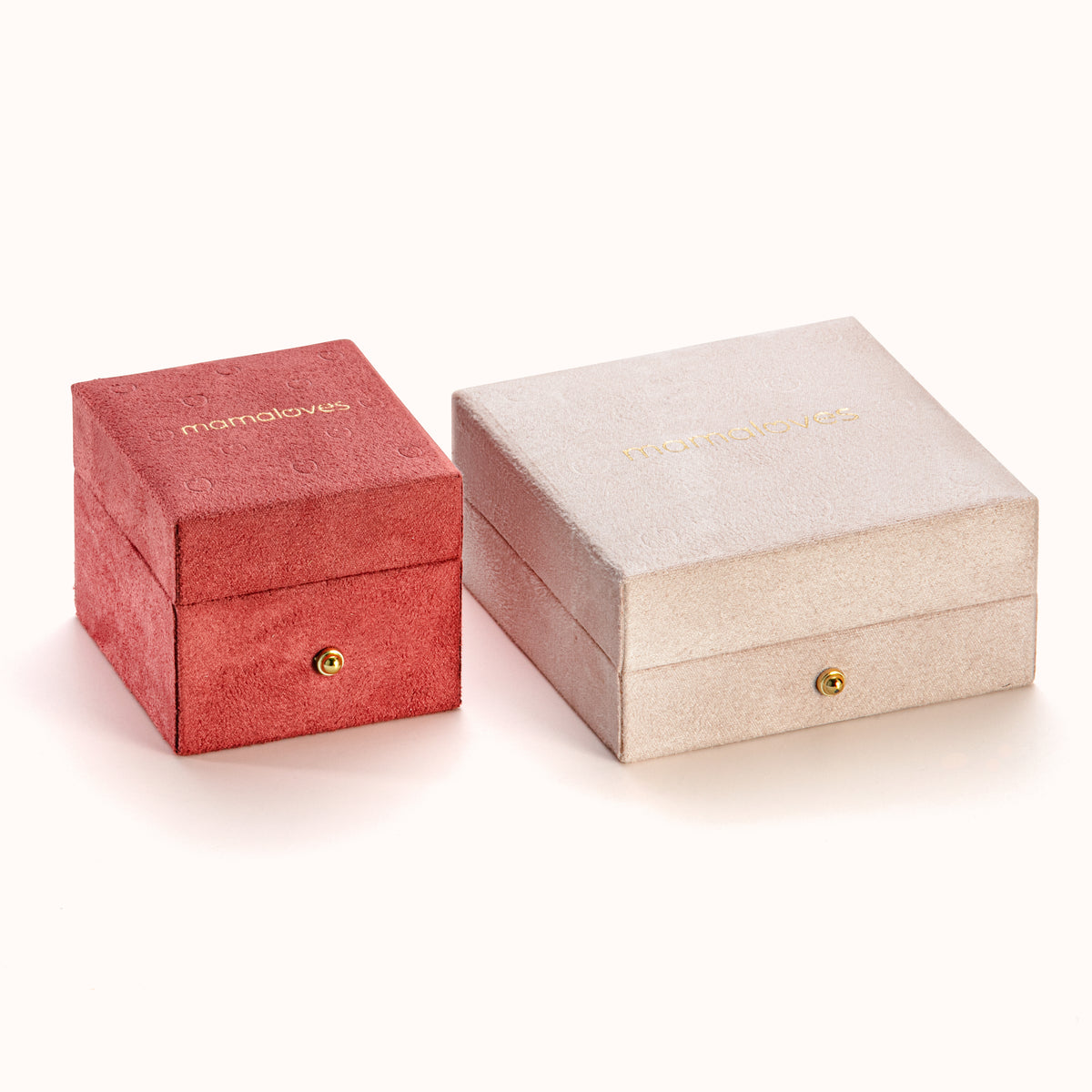 Mini Luxury Velvet Jewellery Box