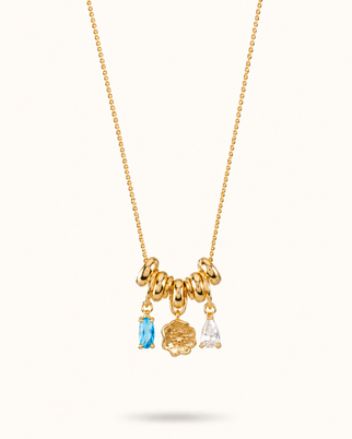Create Your Own Bedelketting - Verguld - Gepersonaliseerde Ketting