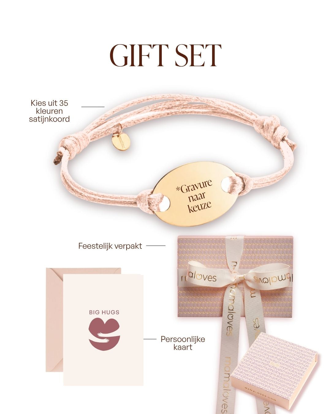 Cadeauset — MAMALOVES X HBN - Verguld