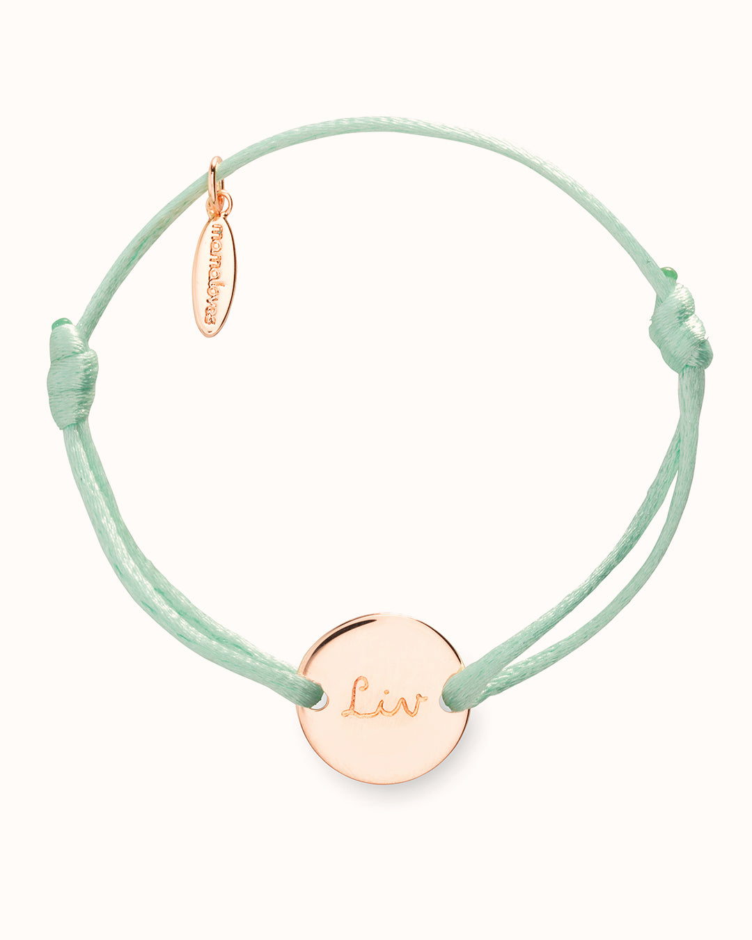 Round Armband - 18k Rosé Verguld