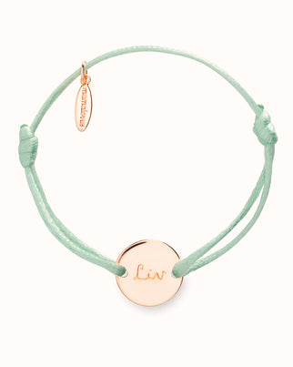 Runden Armband - Rose vergoldet