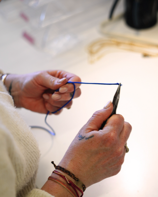 Renouer Bracelet Birth Flower Beads - Plaqué Or 18k