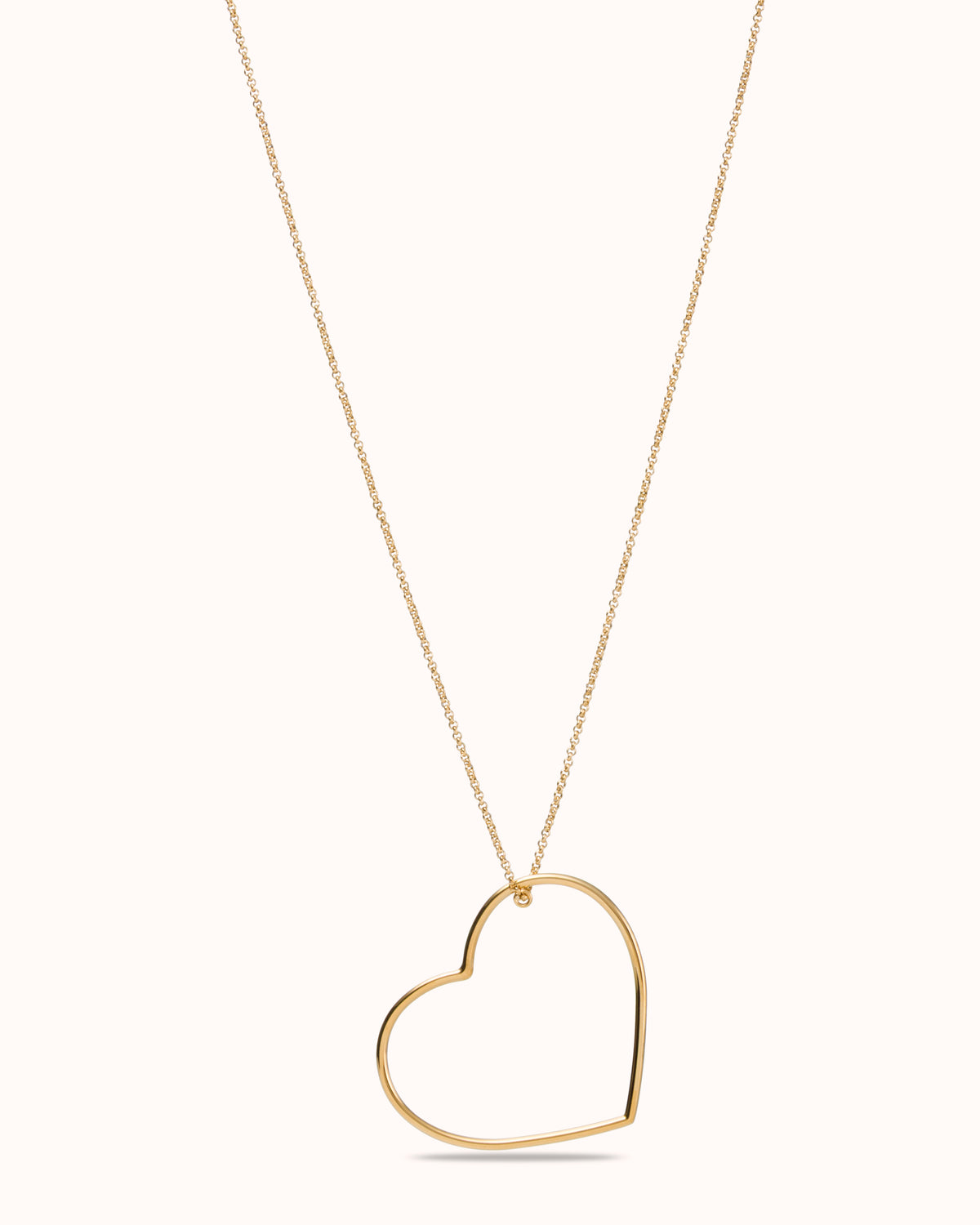 Collier initial en pierres précieuses - Acier inoxydable doré