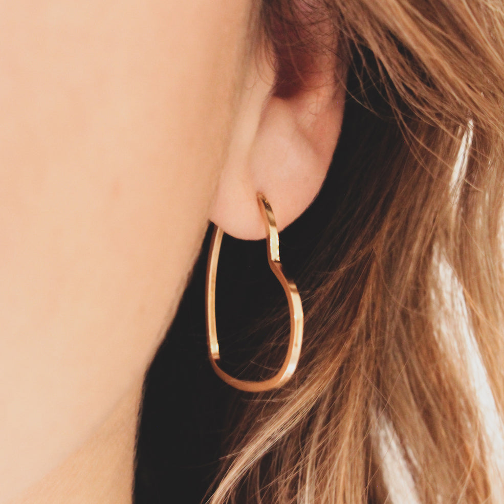 Heart Earrings - Gold plated