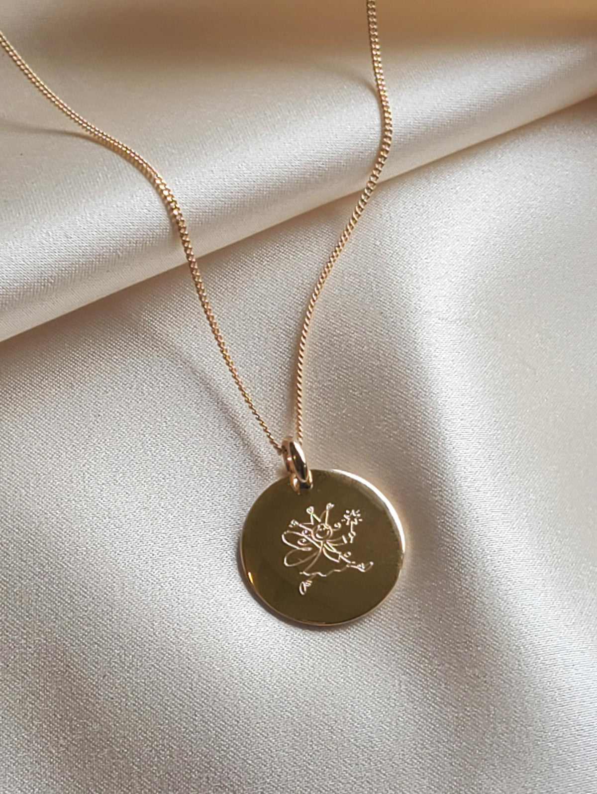 Photo Necklace - Gold plated