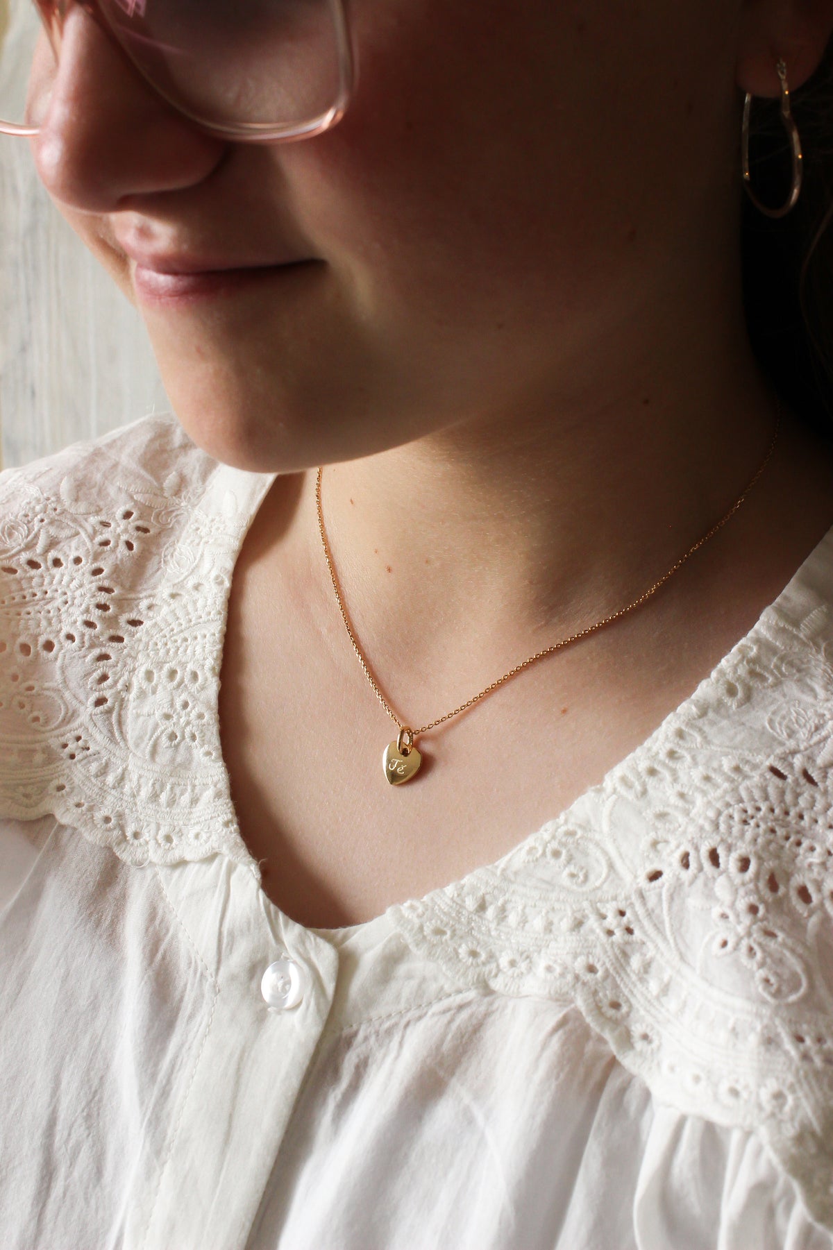 Lovely ketting - 18k Verguld