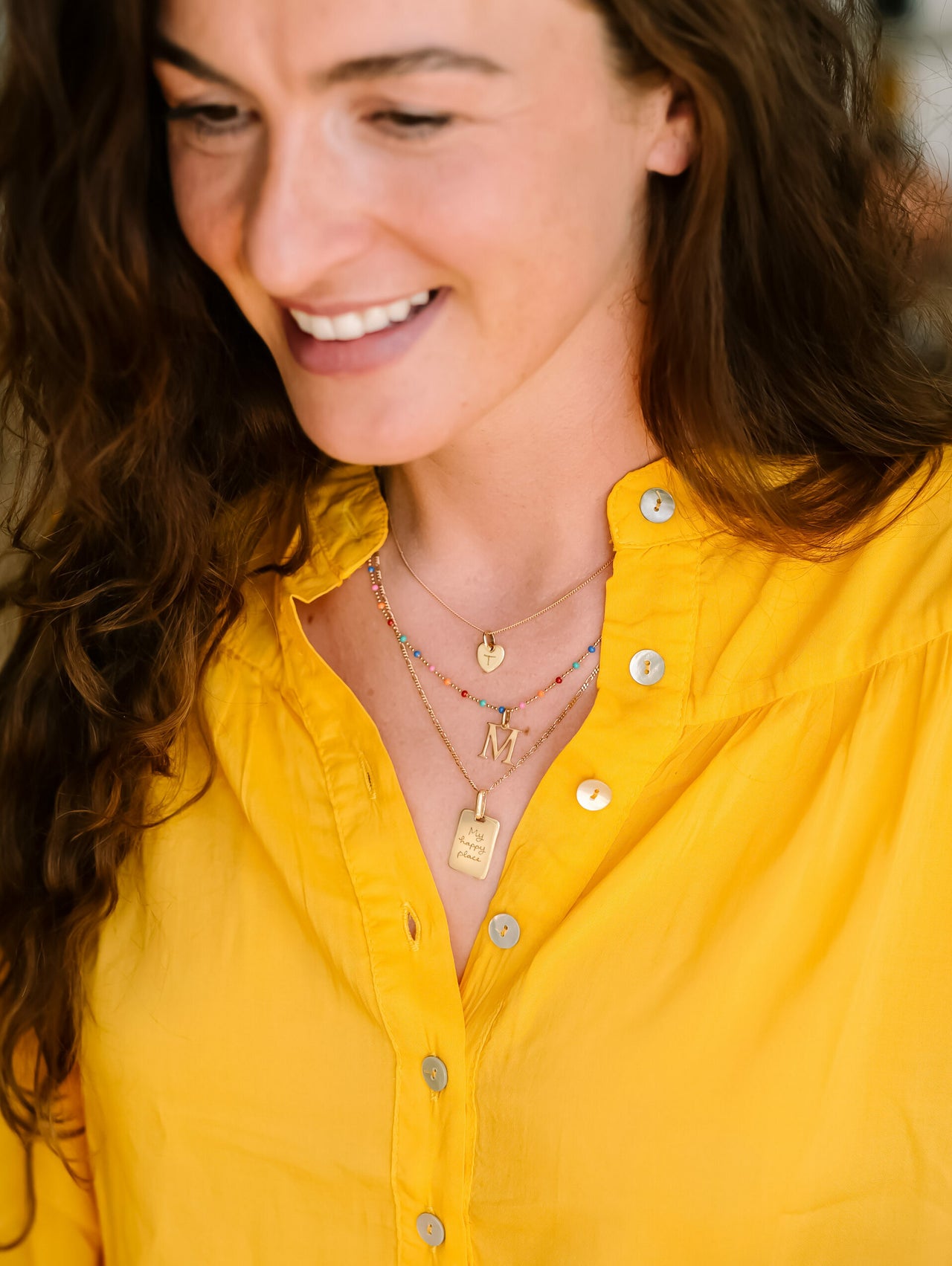 Quote Necklace - Silver