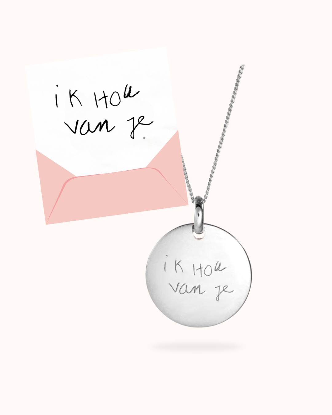 Love Note Ketting - Sterling Zilver 925