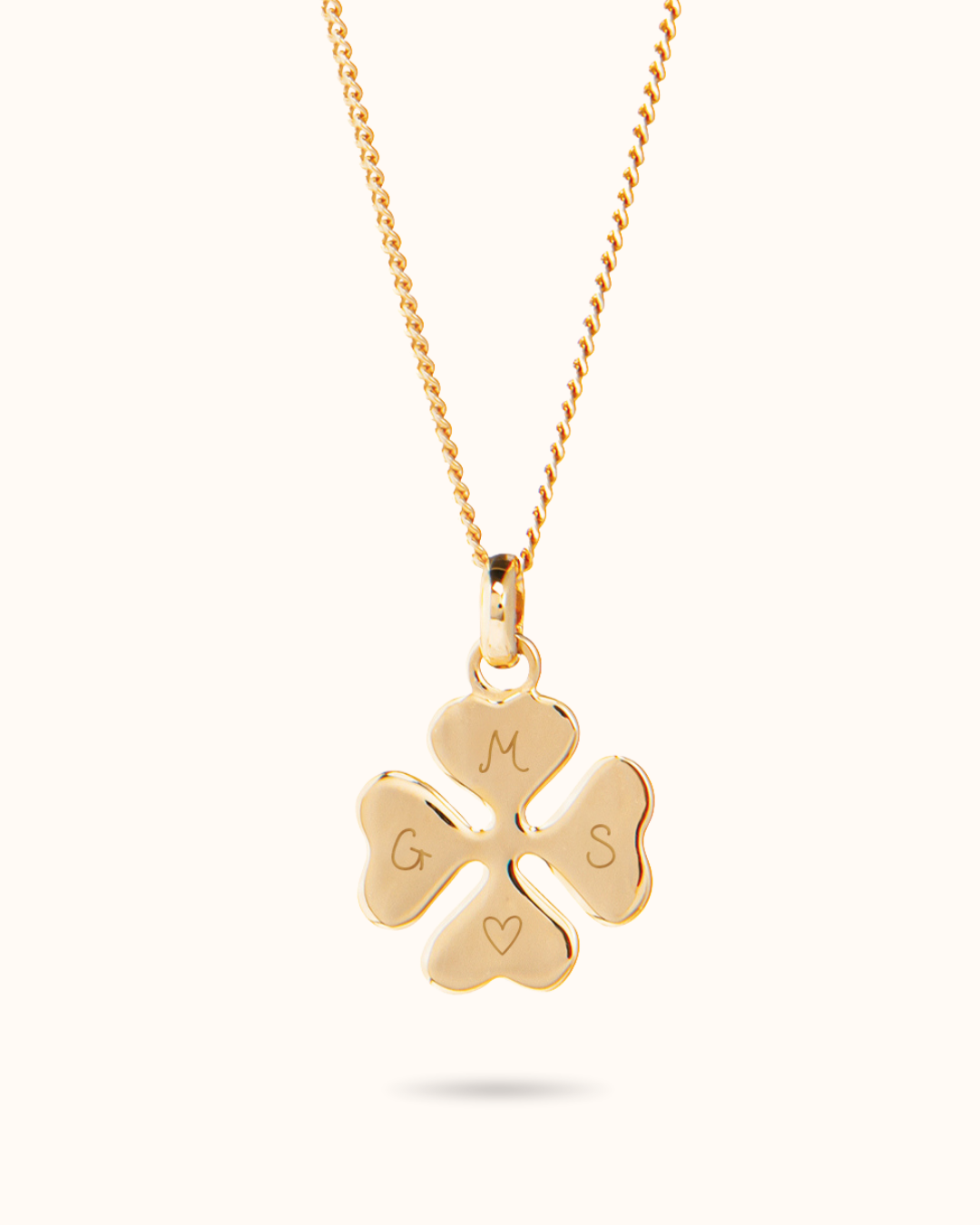 Lucky Charm Ketting - 18k Verguld
