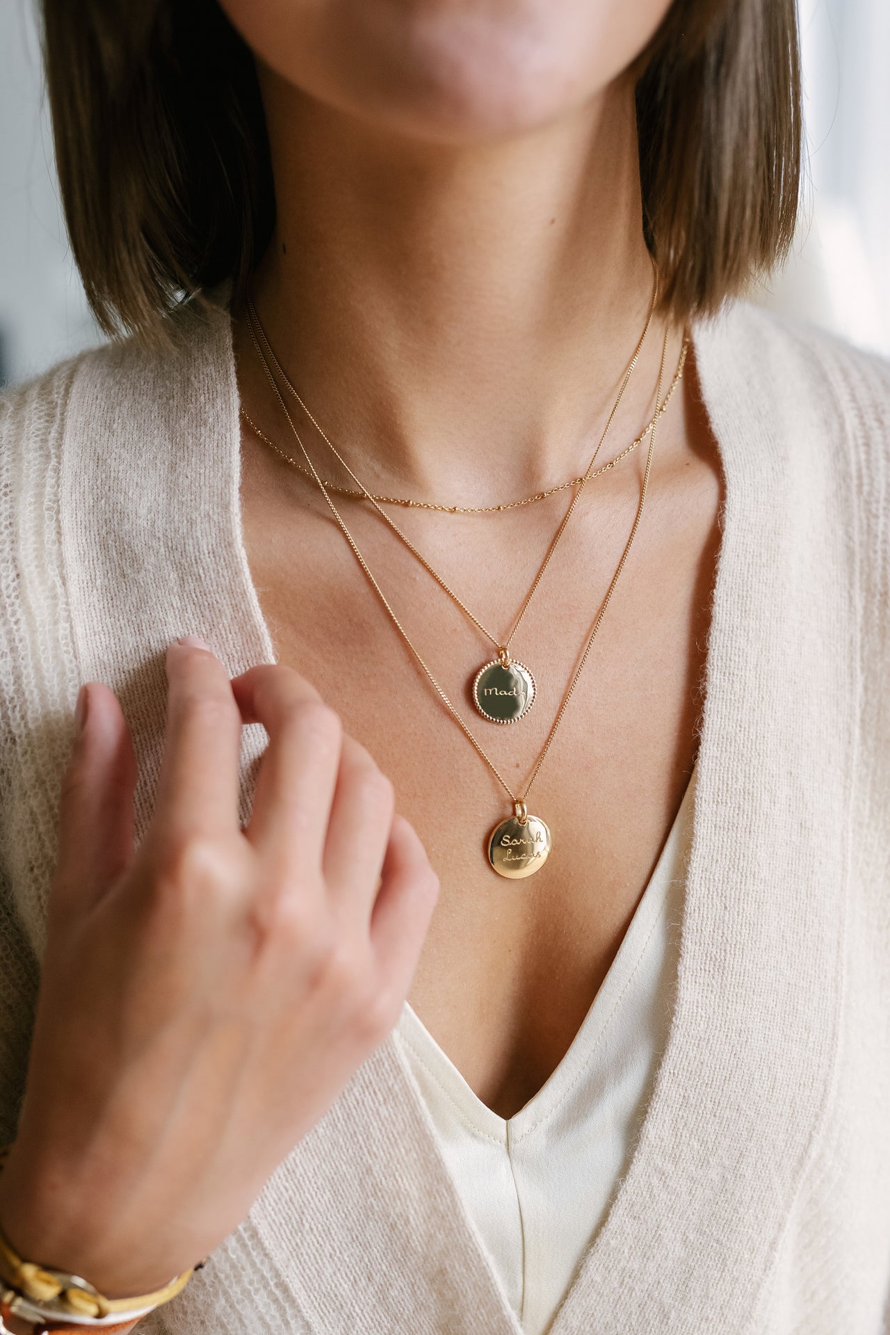 Coin Necklace - Gold plated