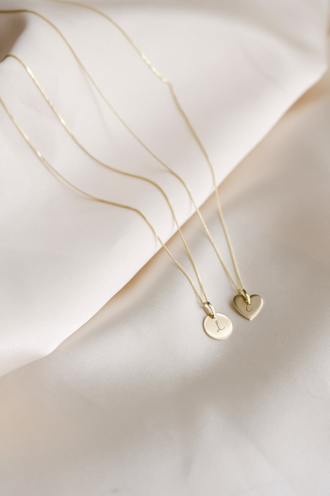 14k Mini Heart Necklace - 14k gold