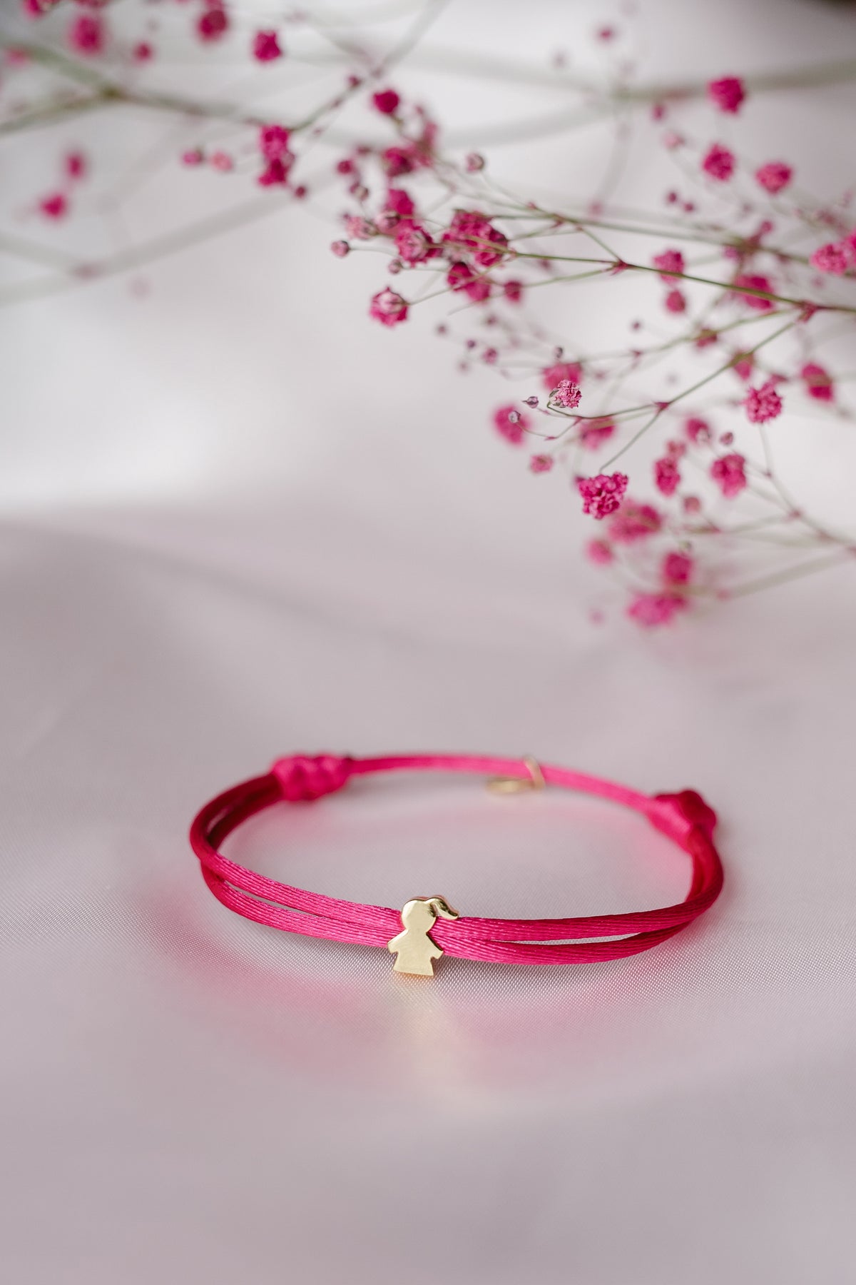 Herknopen Proud Mom Armband - 18k Verguld