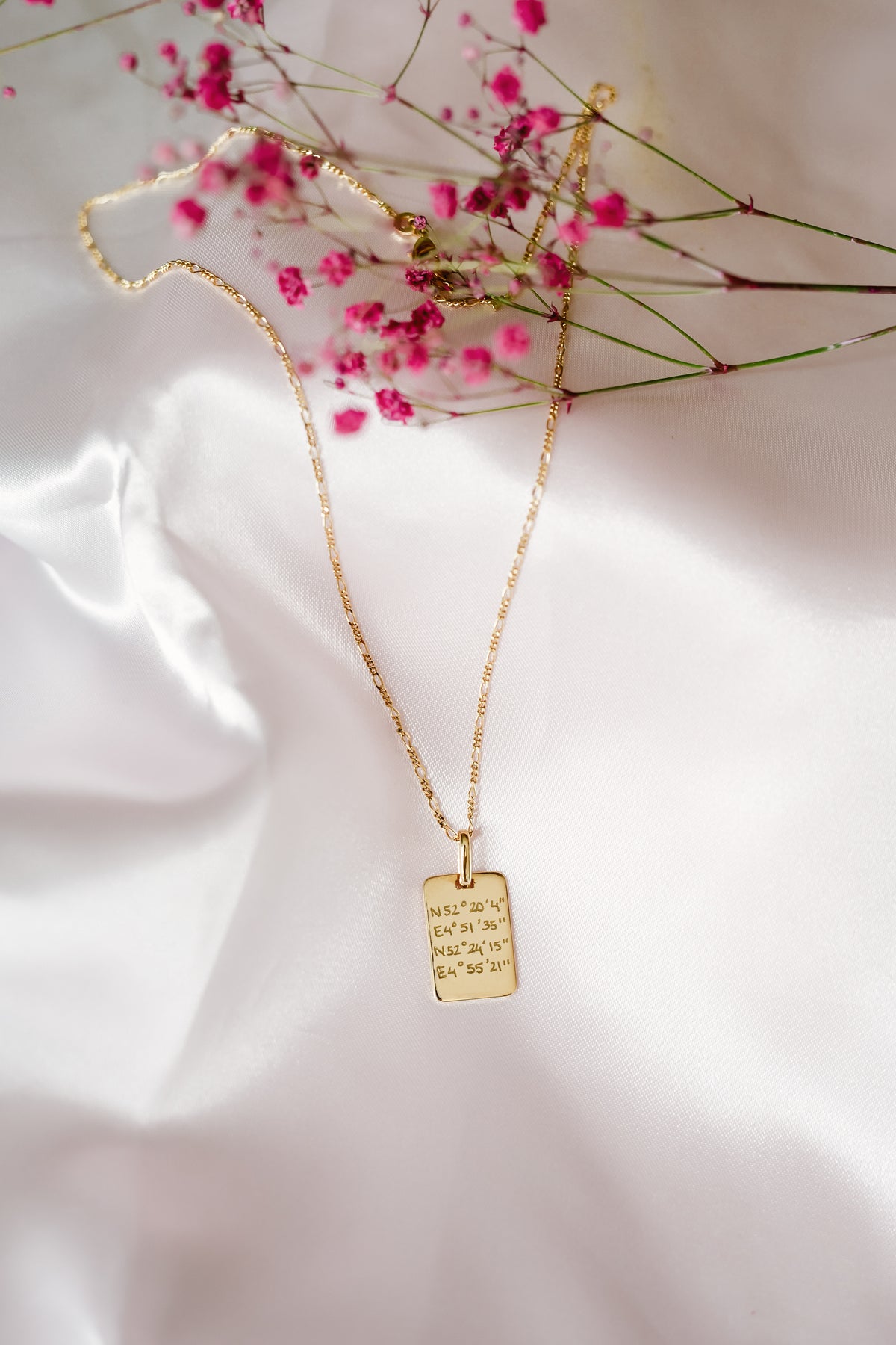 Quote Necklace - Gold plated