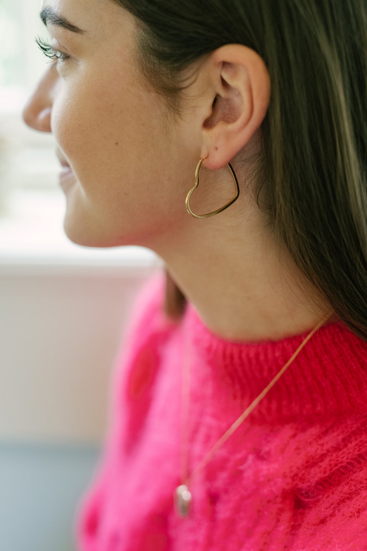 Heart Earrings - Gold plated