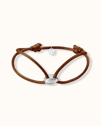 Bracelet pour homme avec 3 anneaux – Argent – Bracelet personnalisé