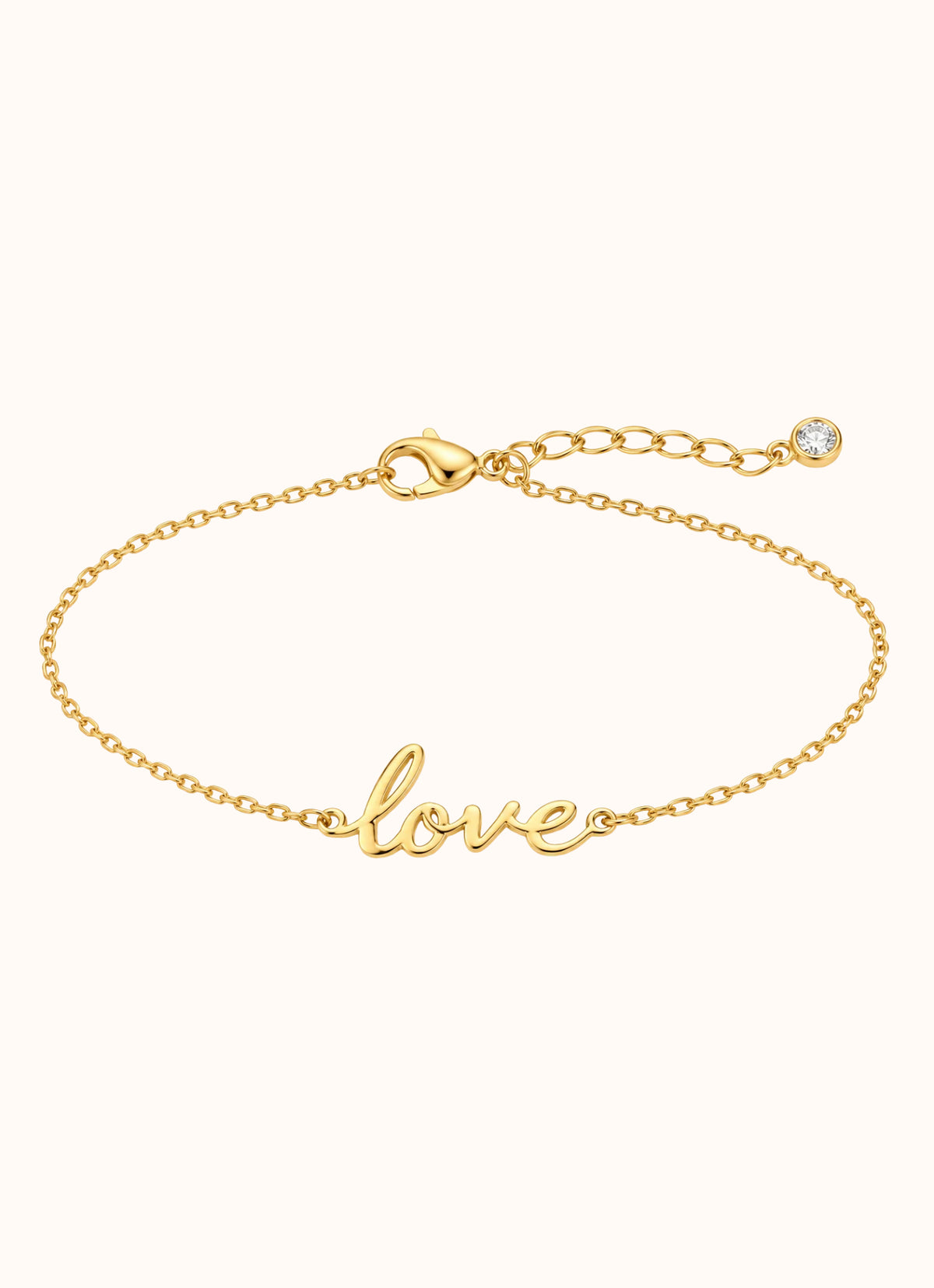 Love Armband - Verguld