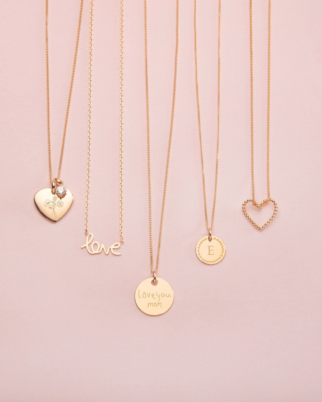 Love Note Ketting - 18k Verguld