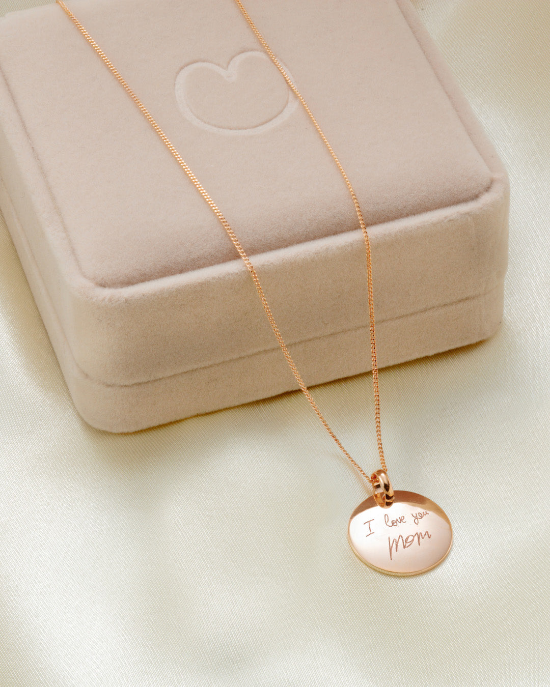 Love Note Ketting - 18k Rosé Verguld